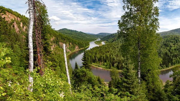 Туристические занятия в Горной Шории.